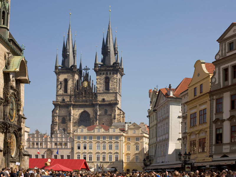 Hotel Occidental Praha Wilson Esterno foto The Veitsdom in Prague