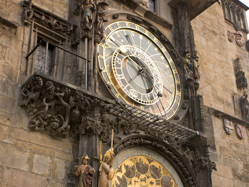 Hotel Occidental Praha Wilson Esterno foto Astronomical Clock