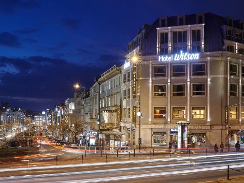 Hotel Occidental Praha Wilson Esterno foto