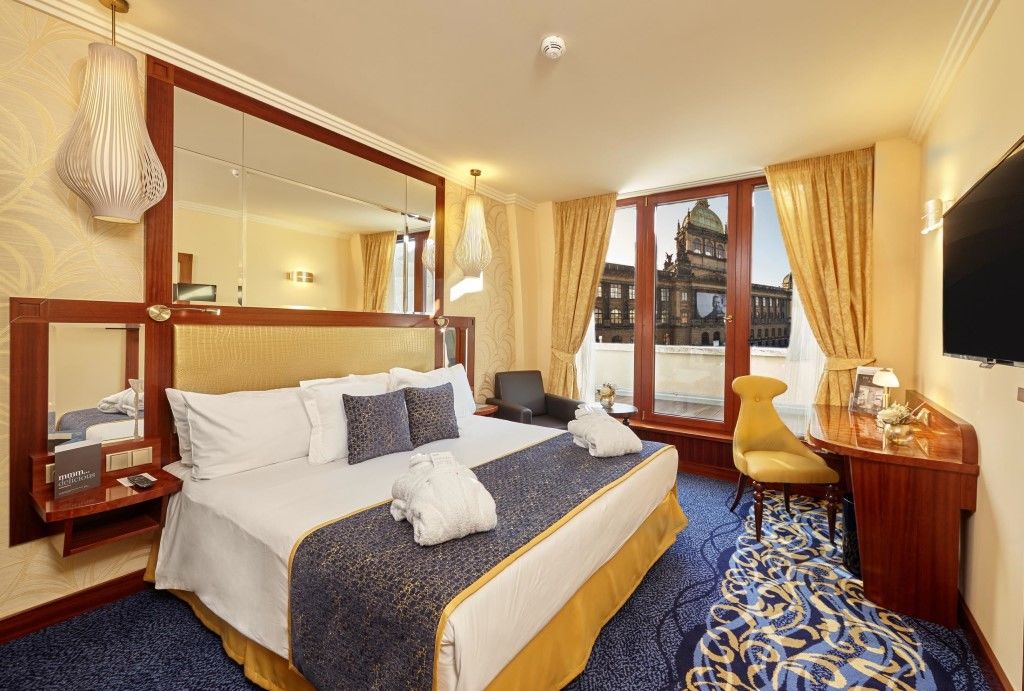 Hotel Occidental Praha Wilson Esterno foto Deluxe room
